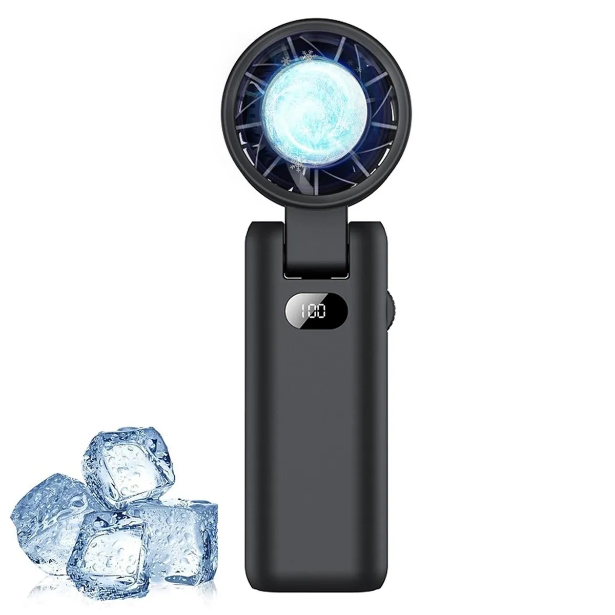 Ventilator portabil Intckwan baterie 3600mAh reîncărcabil mini USB turbo călătorii